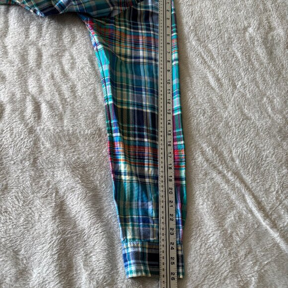 Ralph Lauren Blue Label Men's Vibrant Plaid Shirt - Picture 11 of 13